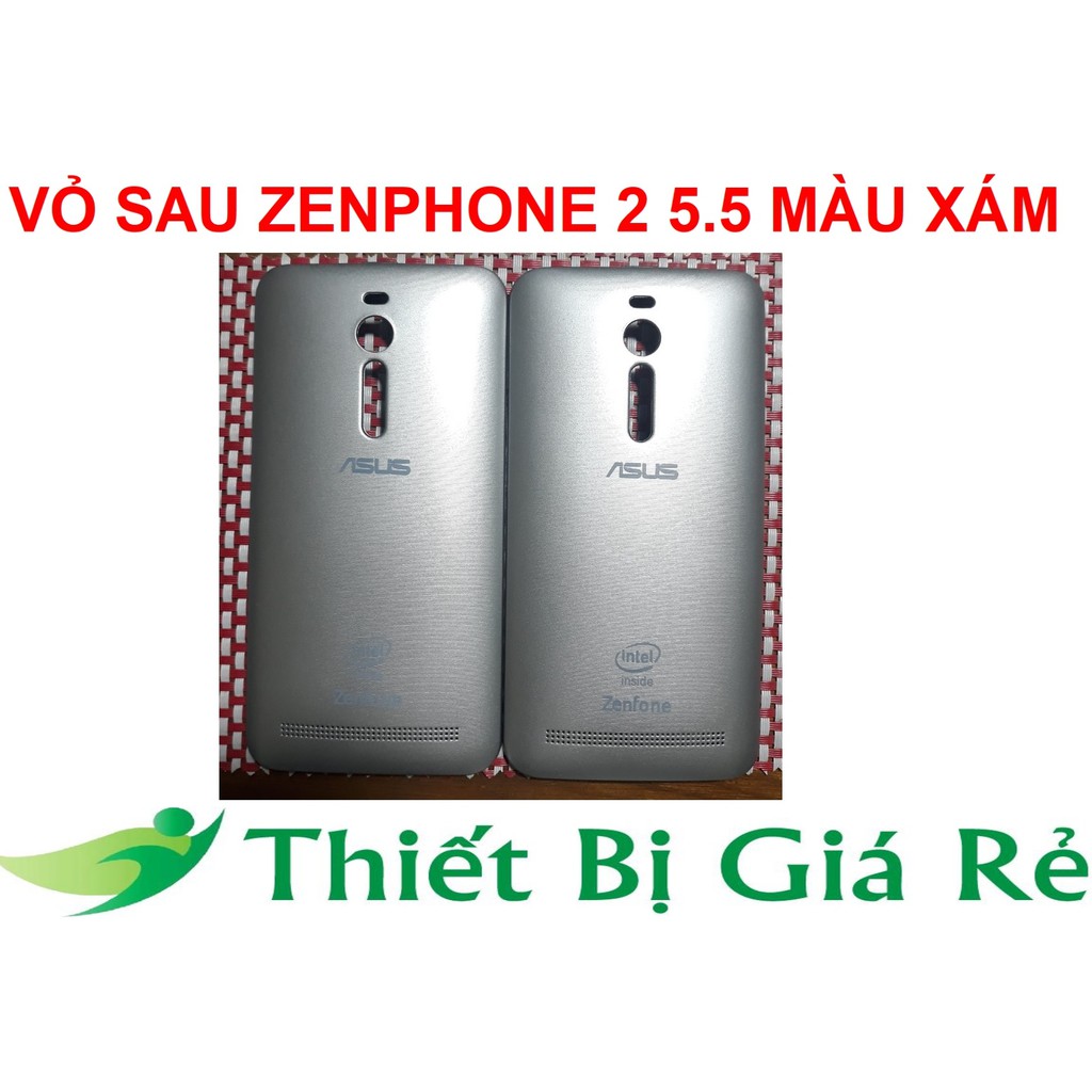 VỎ SAU ZENPHONE 2 5.5 MÀU XÁM