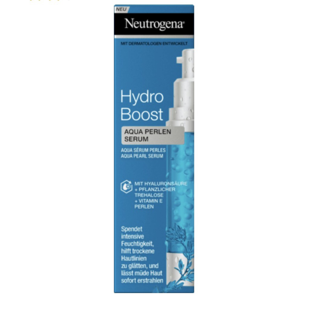 SERUM CẤP NƯỚC DƯỠNG ẨM NEUTROGENA HYDRO BOOST AQUA PERLEN 30ML