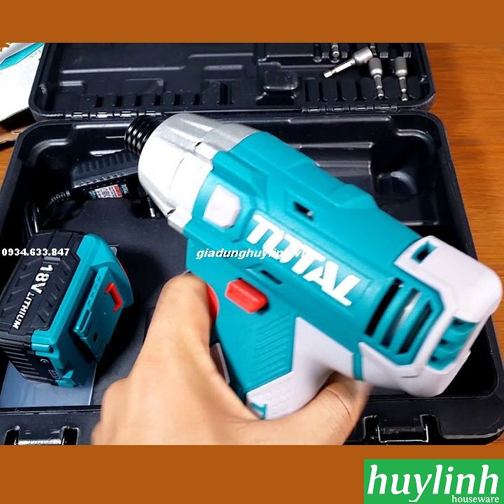 Máy vặn vít dùng pin Total TIDLI228181 - 2 pin Li-ion 18V