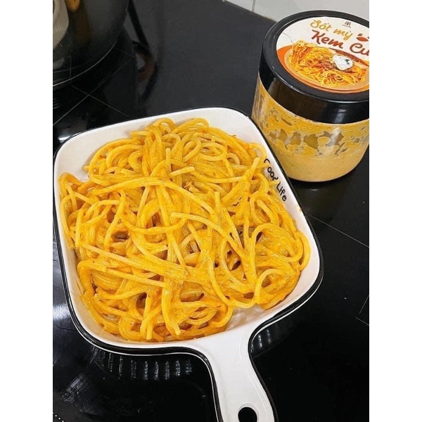 Sốt mì ý kem cua chuẩn vị 4ps hũ 400gram