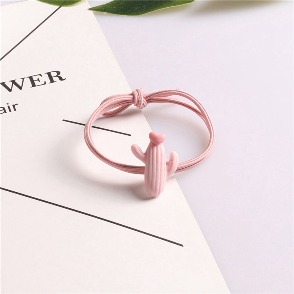 Dây Buộc Tóc Hình Cây Xương Rồng Đáng Yêu