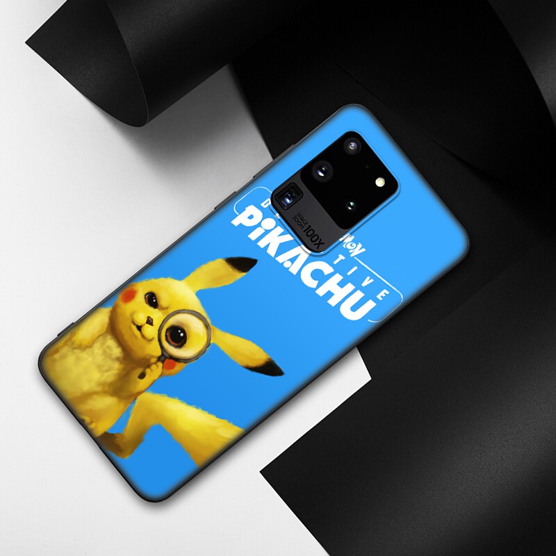 Samsung Galaxy J2 J4 J5 J6 Plus J7 J8 Prime Core Pro J4+ J6+ J730 2018 Casing Soft Case 33SF Detective Pikachu POKeMON mobile phone case