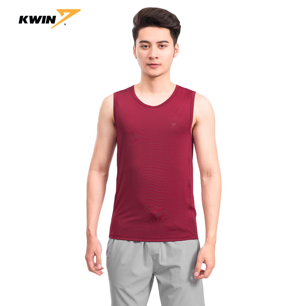 Áo tanktop nam Kwin phom dáng slimfit nam tính khỏe khoắn co giãn thoải mái KTT002S9