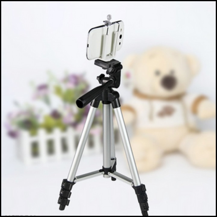 [Tặng Khẩu Trang] Tripod TF 3110 - Gía đỡ máy ảnh và điện thoại - Thiết kế hiện đại chắc chắn - Shop Hàng Cực Rẻ