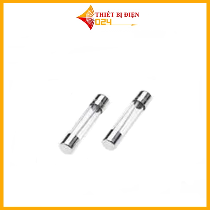 Bộ 10 Cầu chì ống thuỷ tinh 250v 5x20mm