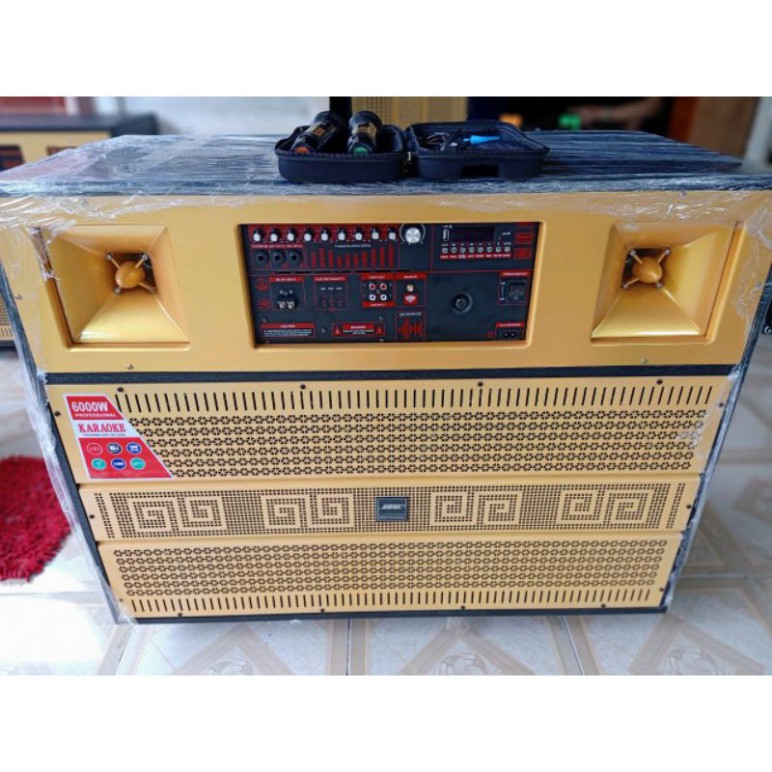 Vỏ Thùng Loa Kéo 4 Tấc Đôi Ván MDF Chống Ẩm Theo Yêu Cầu