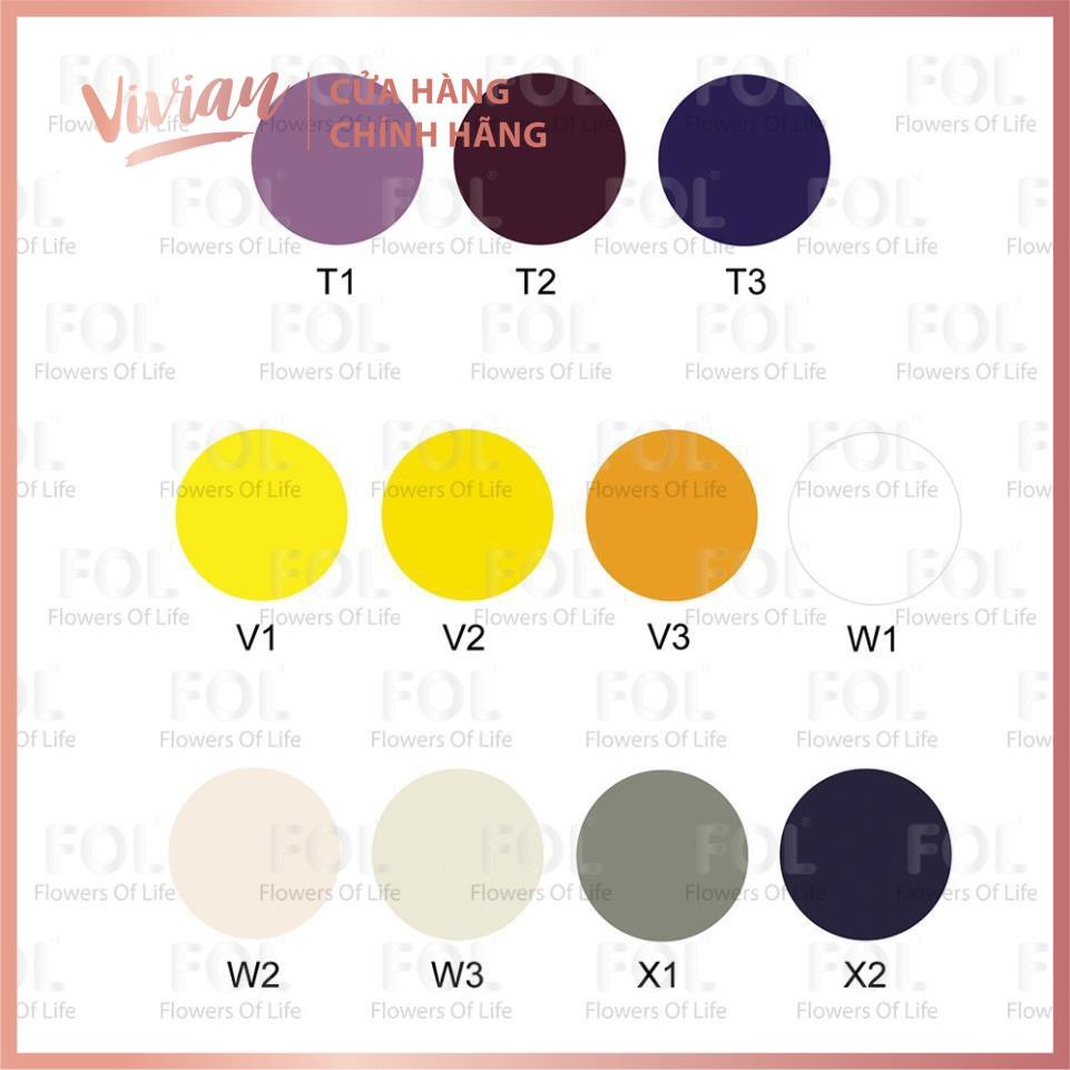Bột vẽ Fol (Bảng màu 1)