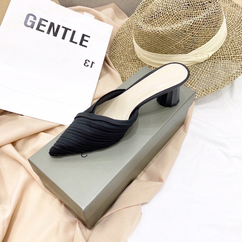 Guốc sục cnk vạt chéo gót tròn fullbox