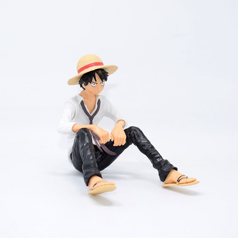 [Mã LIFE0503TOYS giảm 10% đơn 0Đ] (Có sẵn - 11cm) Mô hình Luffy dáng ngồi cực đẹp - Figure One Piece