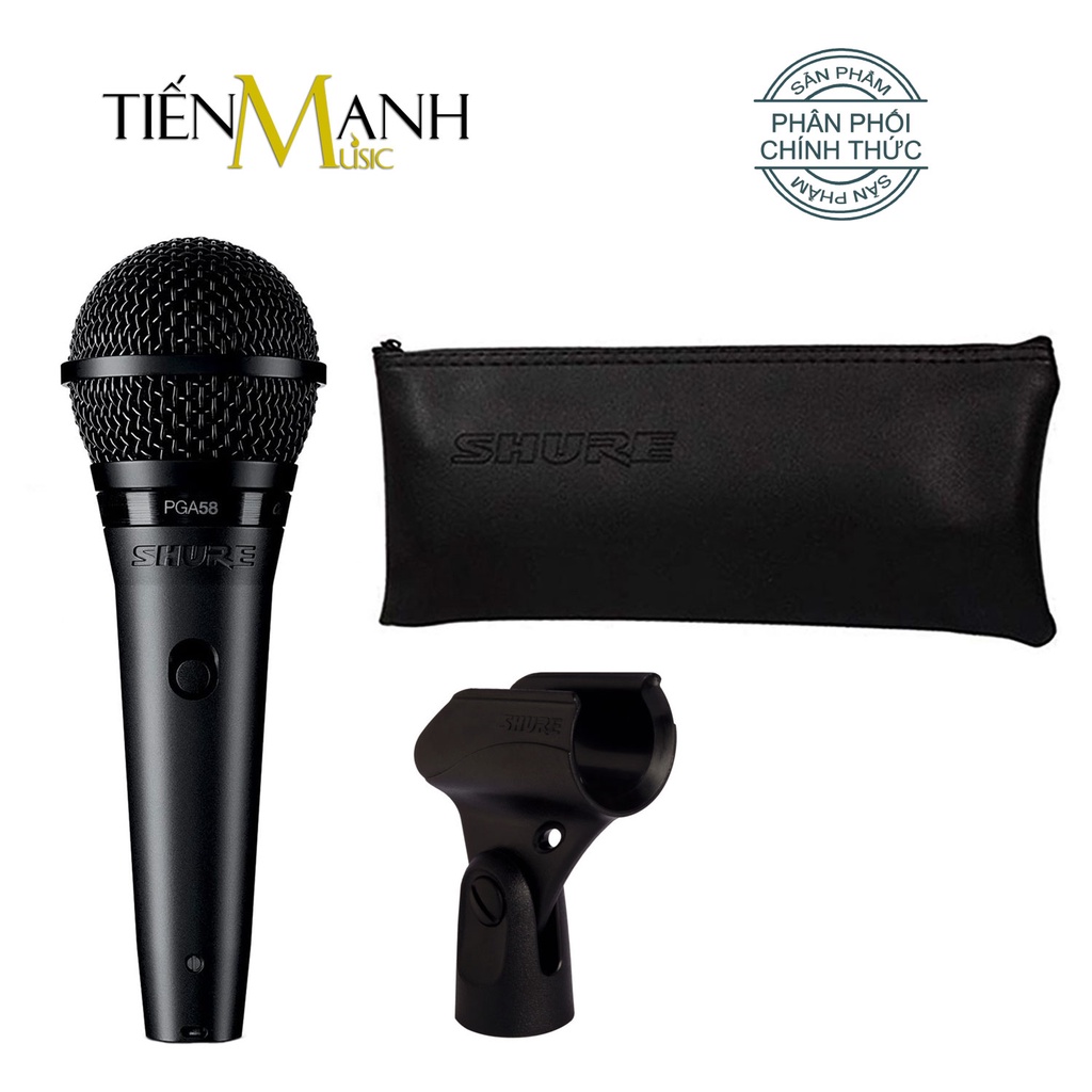 [Chính Hãng] Mic Shure PGA58-LC Micro Cầm Tay PGA58LC Vocal Microphone Karaoke PGA58