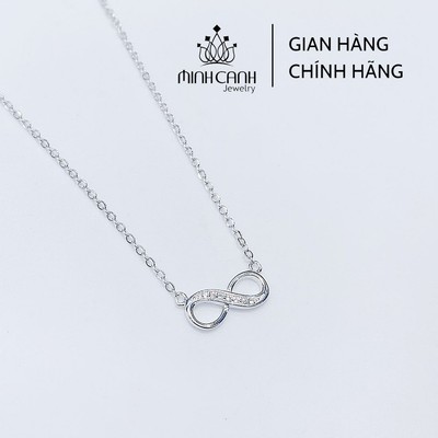 Dây Chuyền Bạc Mặt Hình Vô Cực - Minh Canh Jewelry