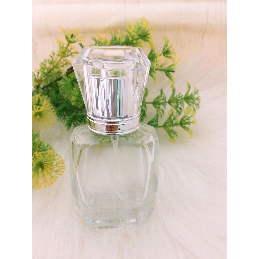 Vỏ chai đựng , chiết nước hoa cao cấp lọ 30ml trong nắp đậy lục giác