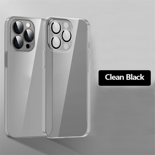 Ốp Điện Thoại Mặt Kính Cường Lực Cứng Siêu Mỏng 0.1mm Cho iPhone 13 Pro Max/13 Pro/13 Mini/13/12 Pro Max/12 Mini/12
