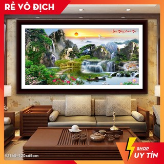 Tranh đính đá venus lưu thủy sinh tài vs168-vs169-vs170