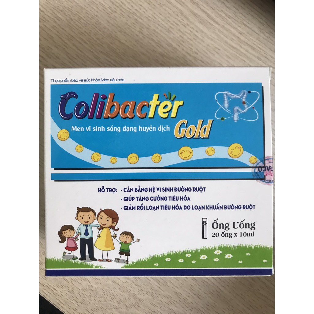 COLIBACTER GOLD - Men vi sinh sống công nghệ Bạch Mai MỚI NHẤT - Lợi khuẩn sống - Hộ trợ hiệu quả Rối Loạn Tiêu Hóa