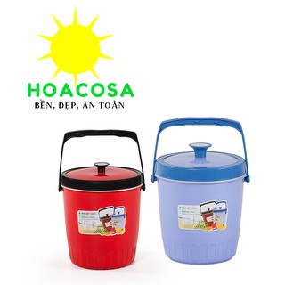 Bình Đá Tròn ( Thùng Đá Tròn) Loại Lớn: 18 Lít (18L), 26 Lít (26L) Dày, Giữ Lạnh Lâu- Đồ Gia Dụng Hoacosa