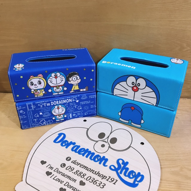 Hộp Đựng Giấy Ăn Doremon Doraemon