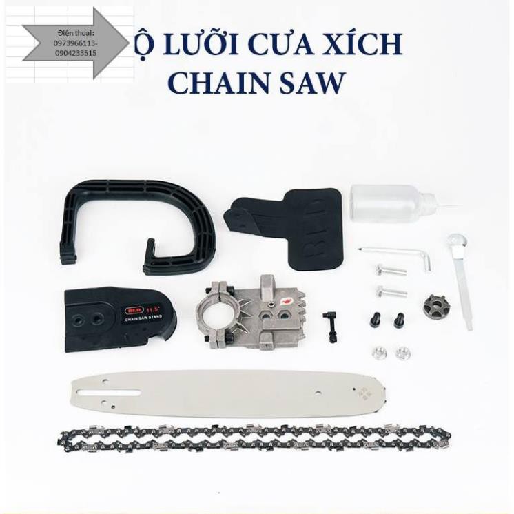 Xích cưa 12inch- Xích Lưỡi Cưa xích gắn máy mài - xích cưa loại 1 - xich luoi cua xich