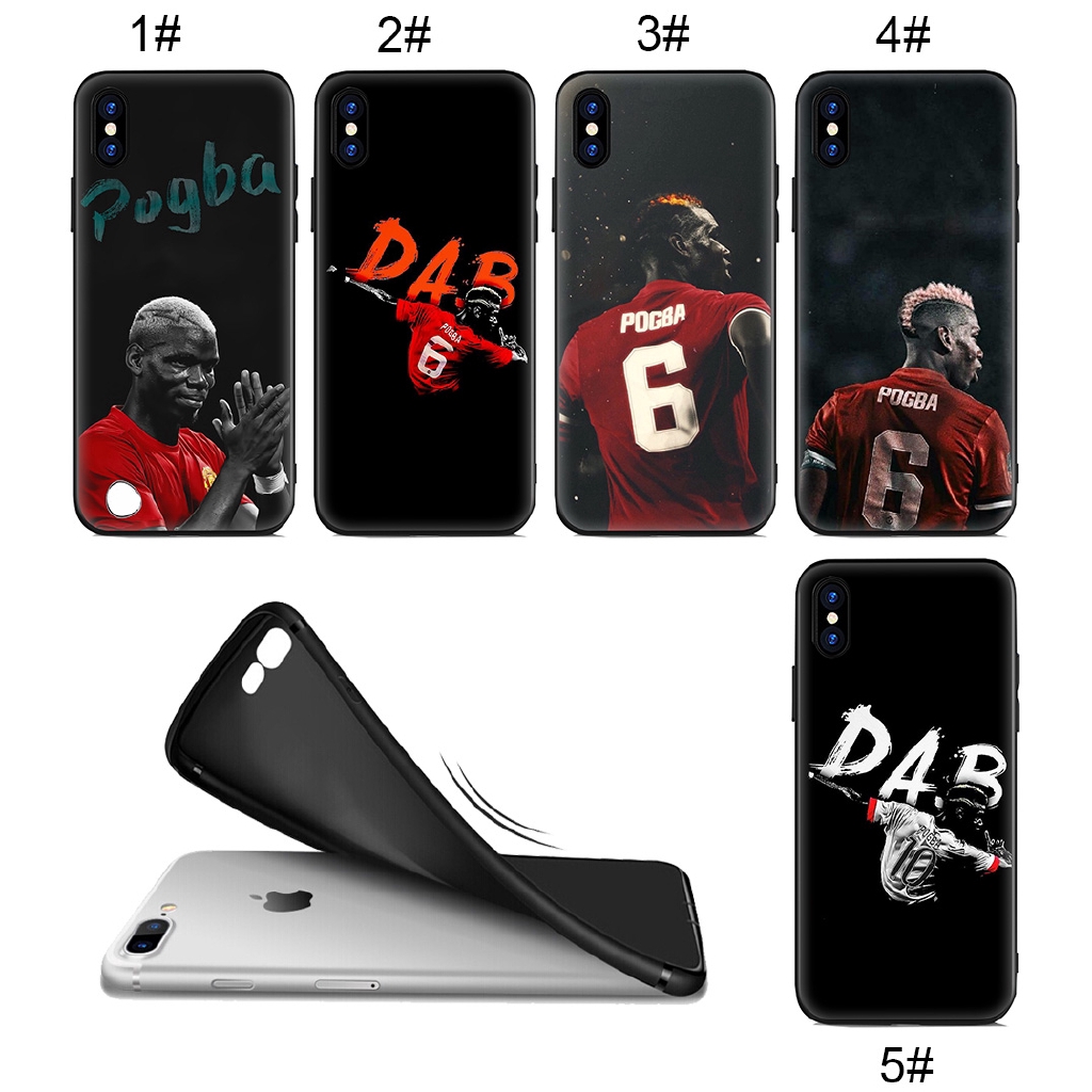 Soft Case IPhone XS Max XR 8 7 Plus 6 6S 5S SE Paul Pogba