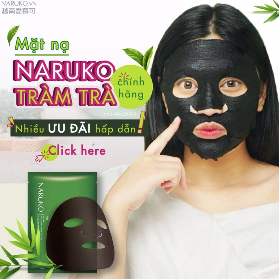 Mặt nạ Naruko Minimizing and Brightening Mask 25ml