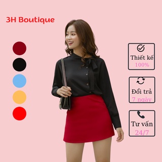 Chân váy chữ a ngắn lưng cao bigsize, chân váy công sở ngắn có quần lót trong chất vải thoáng mát