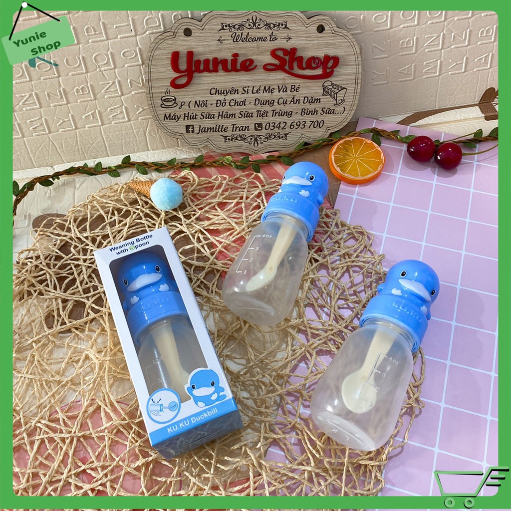 BÌNH ĂN BỘT KUKU 120ML
