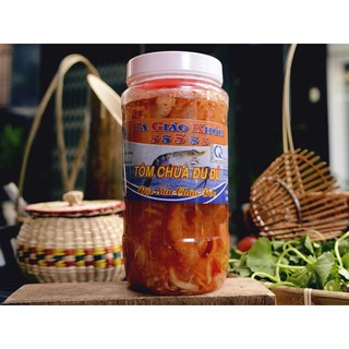 Tôm chua đu đủ - Bà Giáo Khỏe 55555 - hủ 500gr