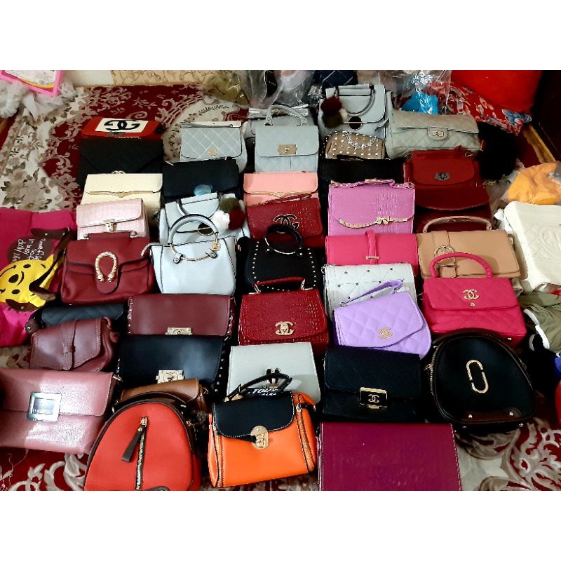 túi xách chốt trên live.