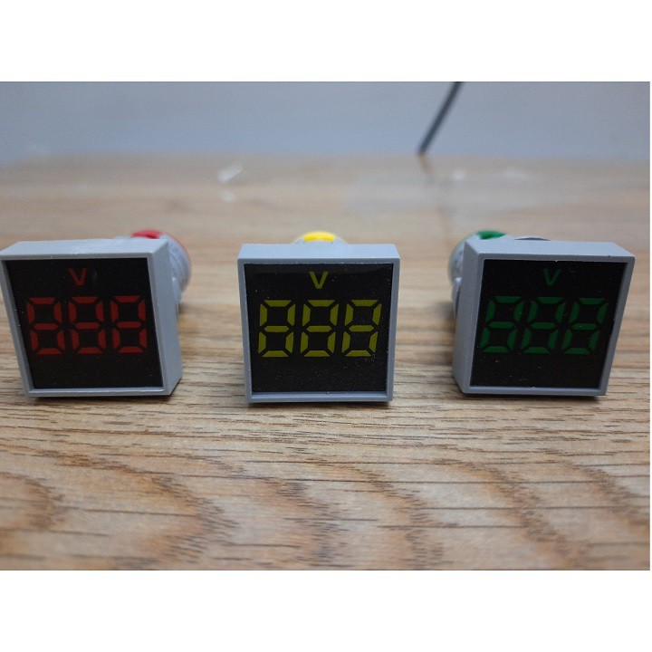 Đèn báo Vôn Phi 22 đèn báo hiển thị điện áp Vôn kế