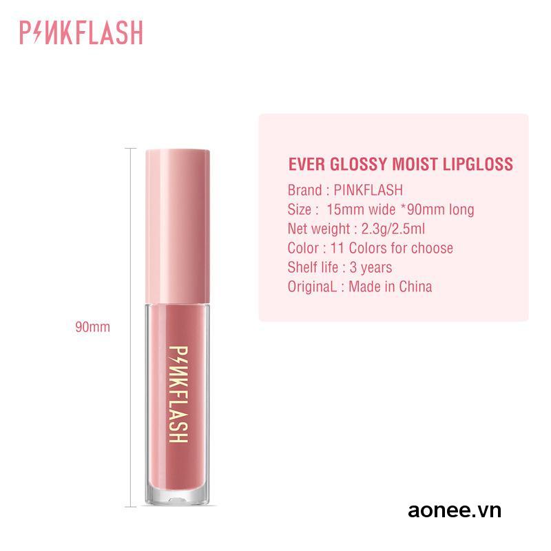 ✨✨Son Bóng Pinkflash Dưỡng Ẩm Cho Đôi Môi Căng Mọng 1 piece 30g