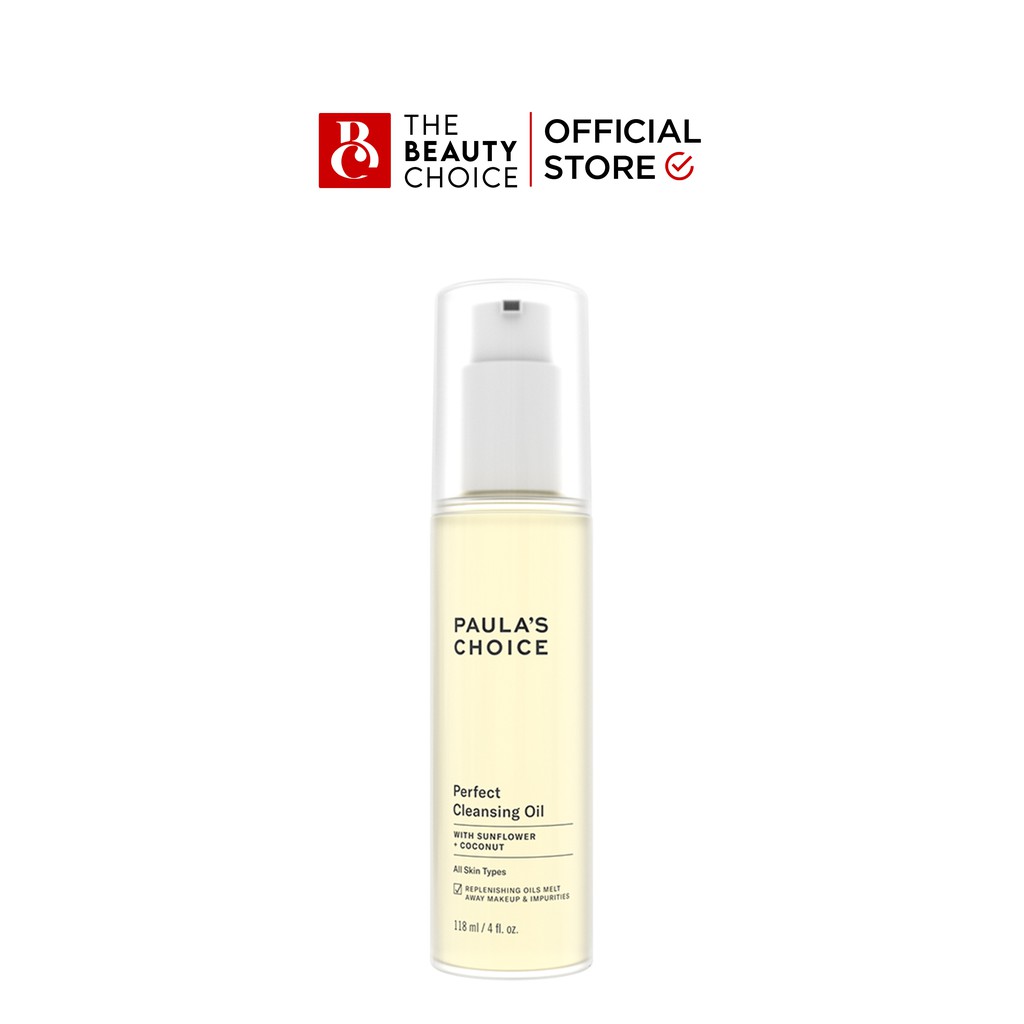 [Mã FMCGM100 - 10% đơn 500K] Dầu Tẩy Trang Paula's Choice Perfect Cleansing Oil (118mL)