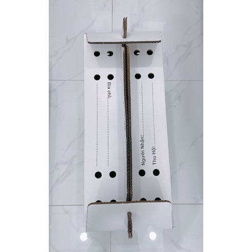 Combo 3 Thùng Gà Nòi  giấy Carton Cao Cấp. Thoáng khí, cung cấp đủ Oxi cho gà khi di chuyển xa được thoải mái.