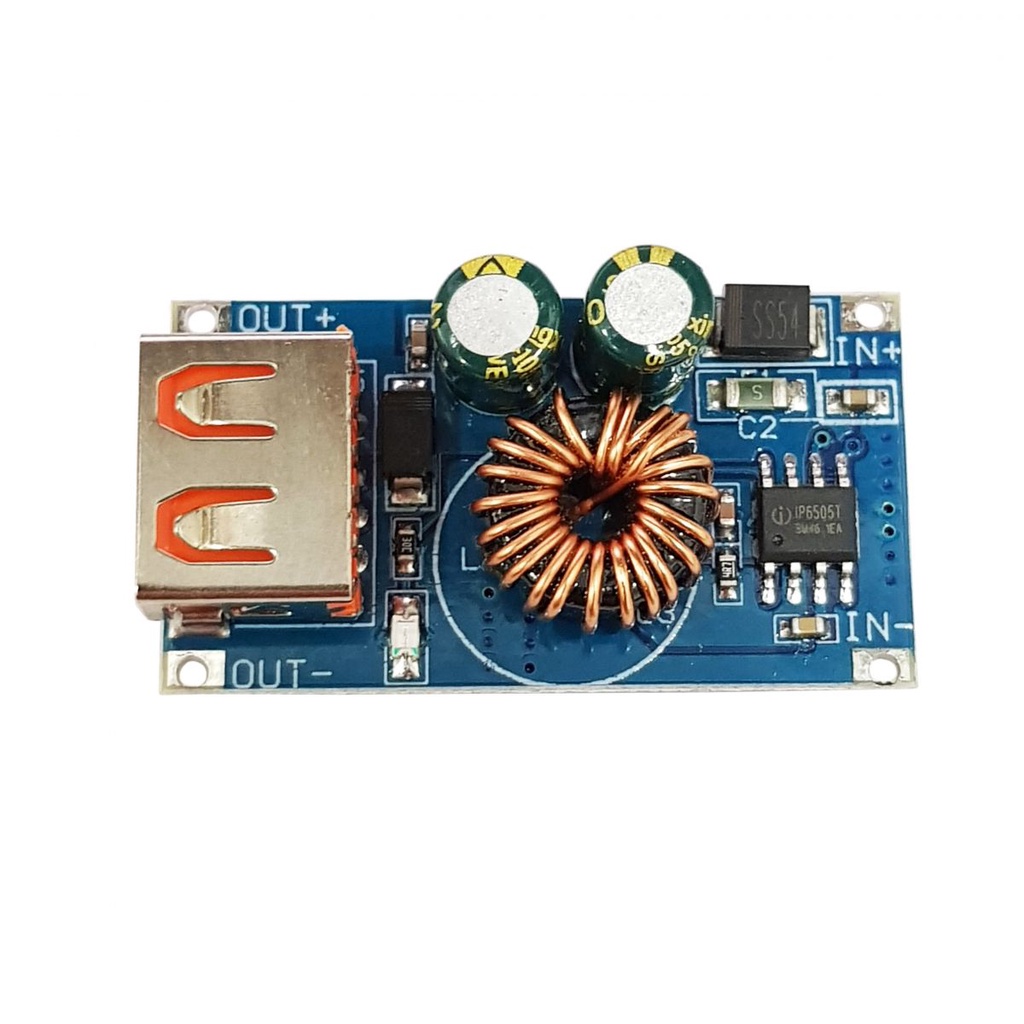 Mạch Sạc Nhanh USB QC3.0, Sạc điện thoại tự động điều chỉnh điện áp