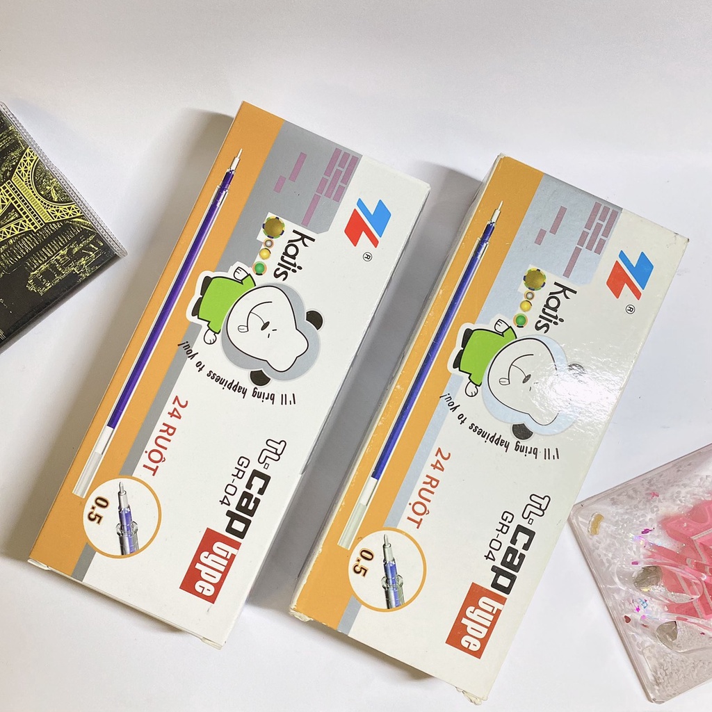 Ruột bút Gel Thiên Long sản phẩm chính hãng Phù hợp cho các loại bút Gel, bút nước, bút chữ A.