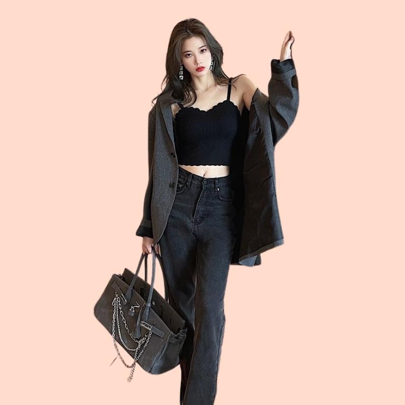 Áo Lót nữ Cotton Dán Dài Su Official Áo Bra Mút Mỏng 2 Dây Nâng Ngực 2122