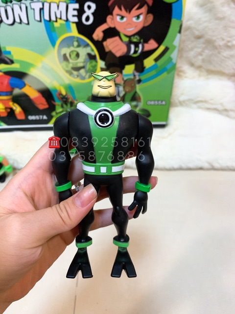 Bộ ben10 Mô Hình 5 Nhân Vật (size TO)