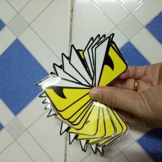 Combo 10 Tem logo con mắt fendi