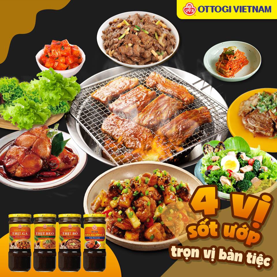 GIA VỊ ƯỚP HÀN QUỐC 240G ( HEO, BÒ, GÀ, CÁ)