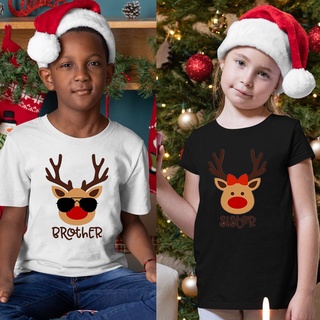 Áo Thun Tay Ngắn In Chữ Merry Christmas Dành Cho Trẻ Em