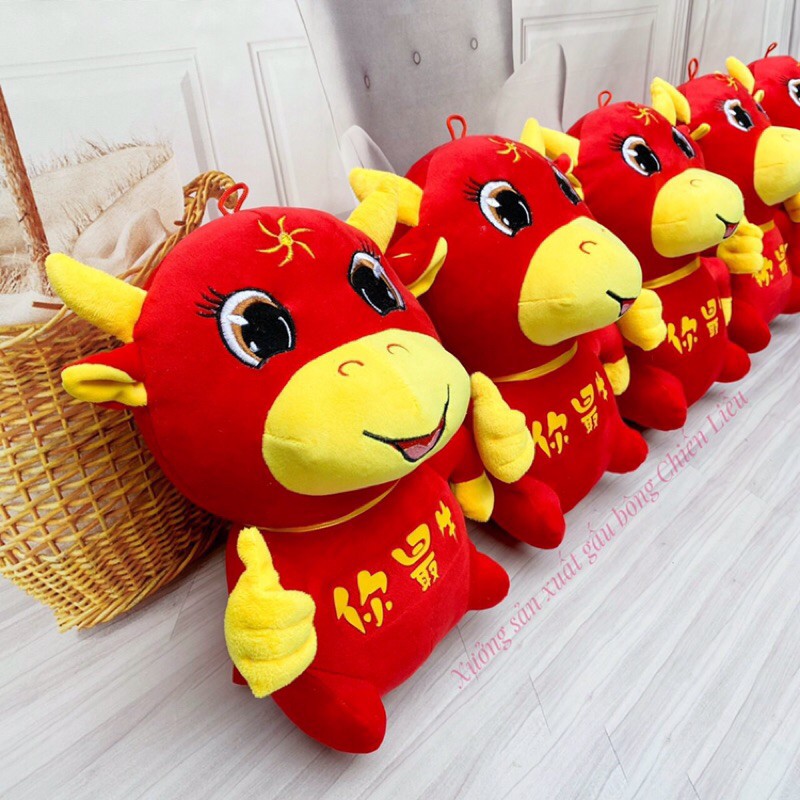Trâu bông may mắn hot hit 2021