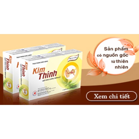 Kim Thính-Giúp tăng cường sức khỏe thính giác, tăng cường thính lực cho đôi tai. Hỗ trợ giảm thiểu các triệu chứng ù tai