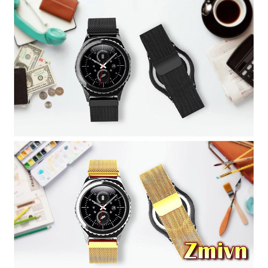 Dây đồng hồ Milanese Loop đủ size - Thép Không Gỉ