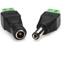 Đầu DC đực (cái ) 5.5x2.1 dùng cho nguồn camera (combo có đầu đực cái và cặp vui lòng chọn kỹ)