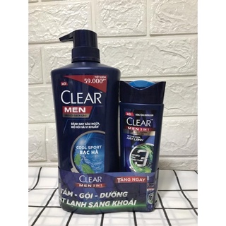 Dầu gội Clear men 612ml
