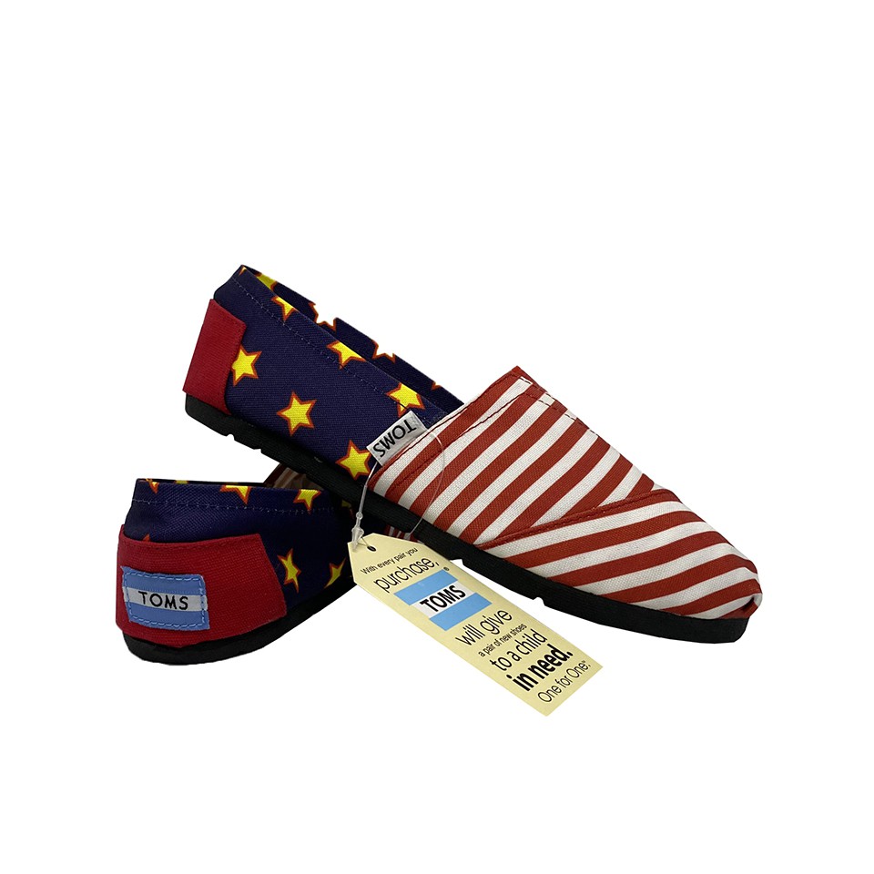 Giày toms Cờ Mỹ 2020,US FLAG