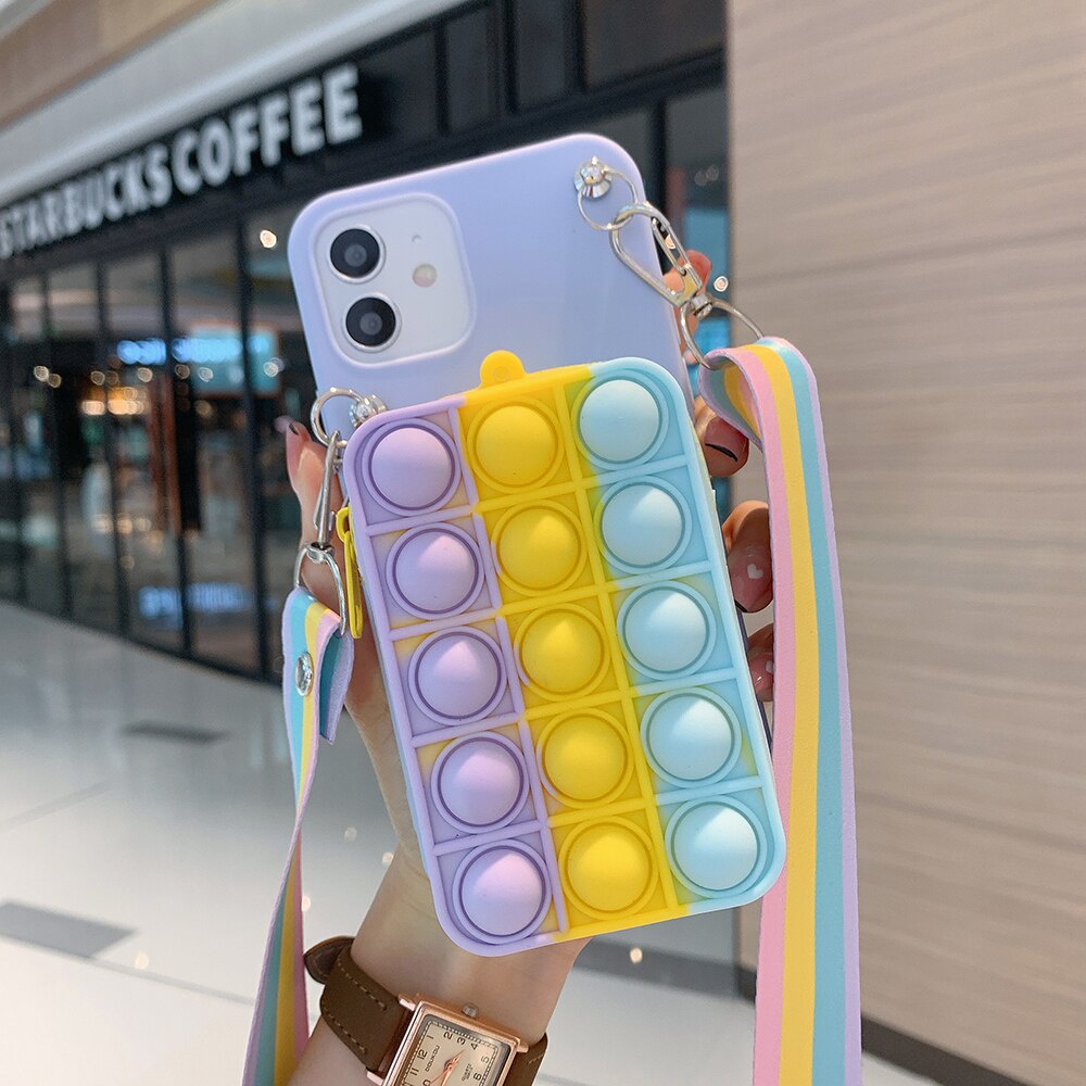 Bao Da Điện Thoại Kiểu Ví Tiền Cho Samsung Galaxy S21 S20 Fe Note 8 9 10 20 Ultra Plus Lite