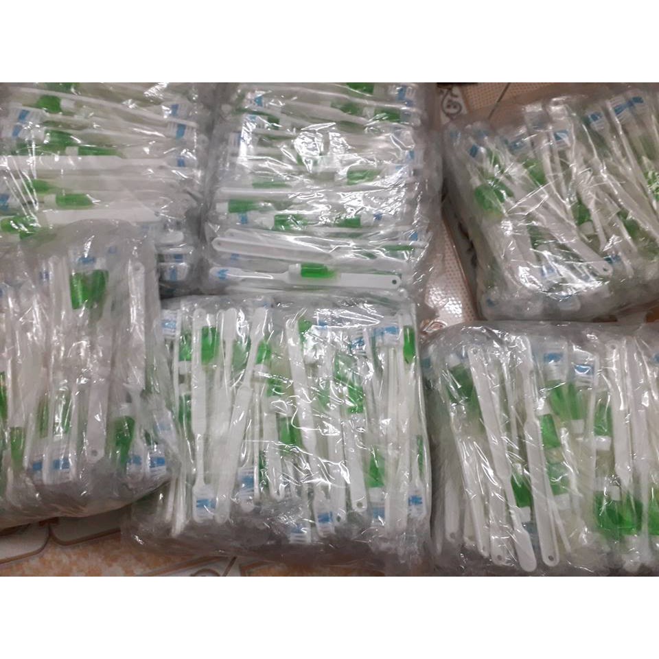 1 bịch Bàn chải và kem đánh răng cho nhà nghỉ, khách sạn giá rẻ