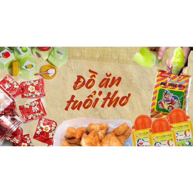 BOX ĂN VẶT 10: ĐỒ ĂN VẶT TRỞ VỀ TUỔI THƠ