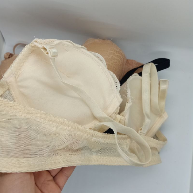 Áo lót gọng nhựa đi qua cửa từ- áo lót nâng ngực gọng nhựa cài trước