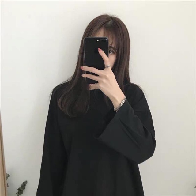 Áo Sweater Basic tay dài- hot trend 2019 | WebRaoVat - webraovat.net.vn